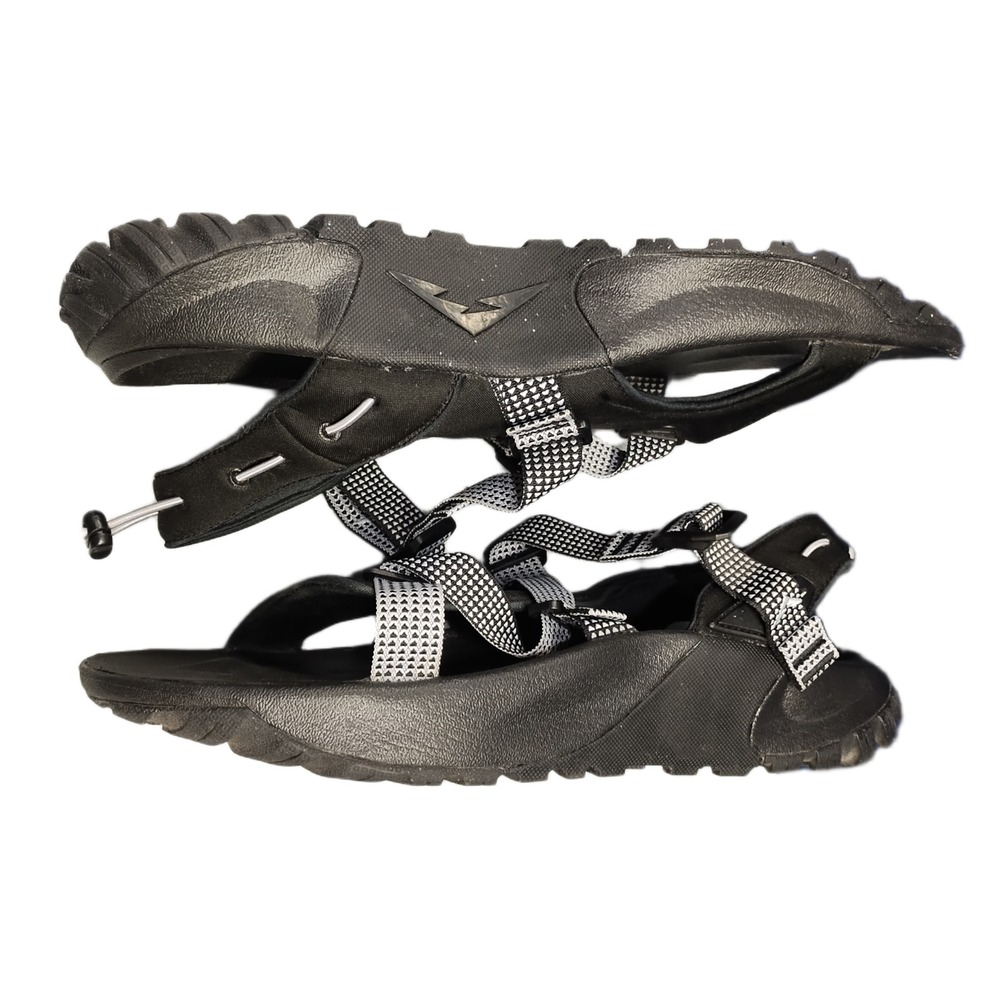 Nike Oneonta Trail Sandals Mens Size 13 Black Gray Adjustable Straps DJ6604-001